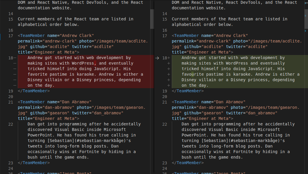 [Beta] Fixed some of the typos · Issue #5557 · reactjs/react.dev · GitHub