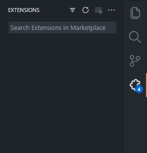 installed extensions aren't showing up in sidebar · Issue #163037 ...