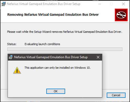 Nefarius virtual gamepad emulation bus driver