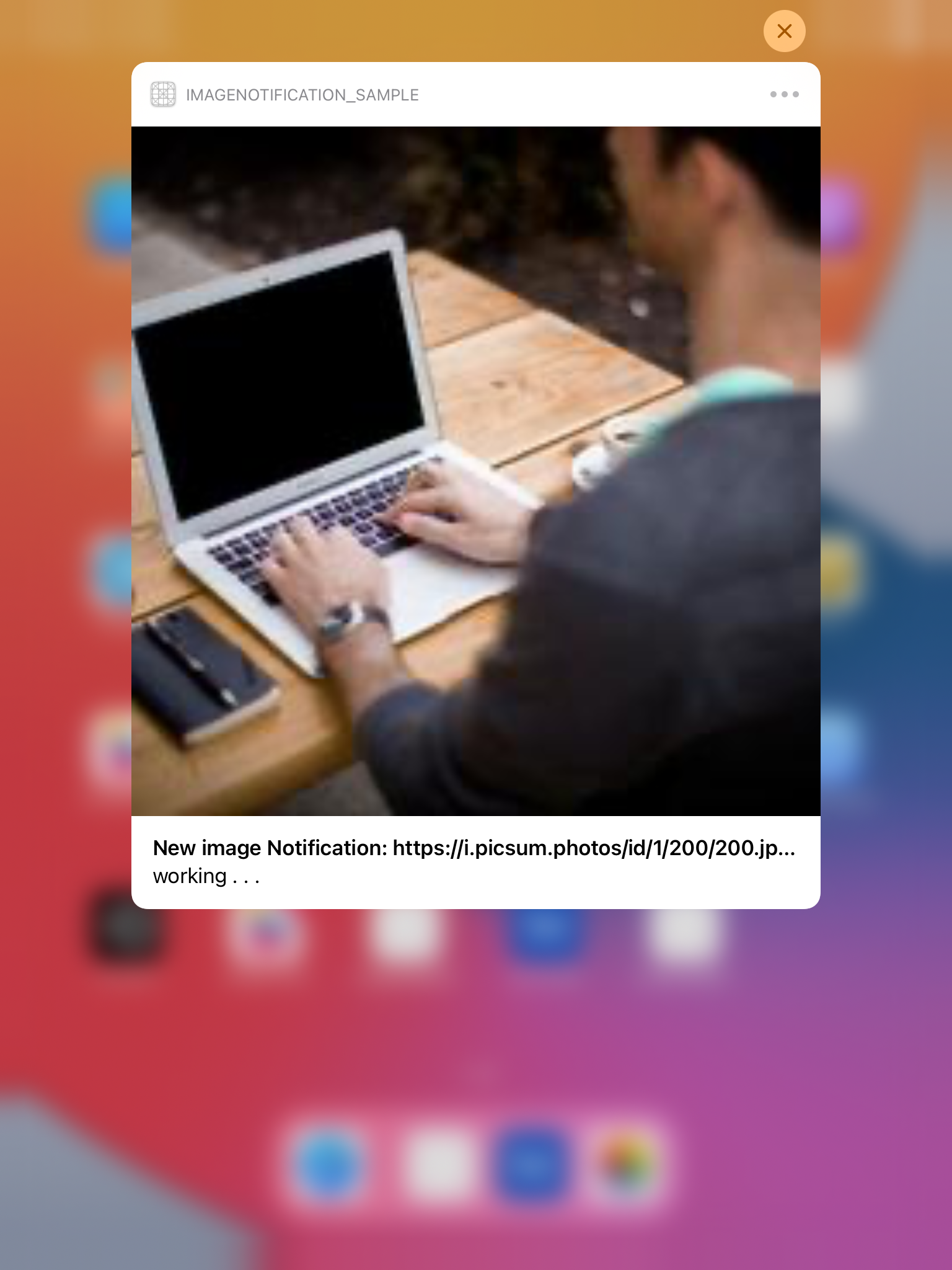 Rich Notification - Notification service extension not called on ...