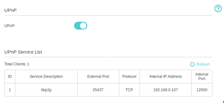 upnp-stats