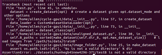 the problem of test path · Issue #658 · junyanz/pytorch-CycleGAN-and ...
