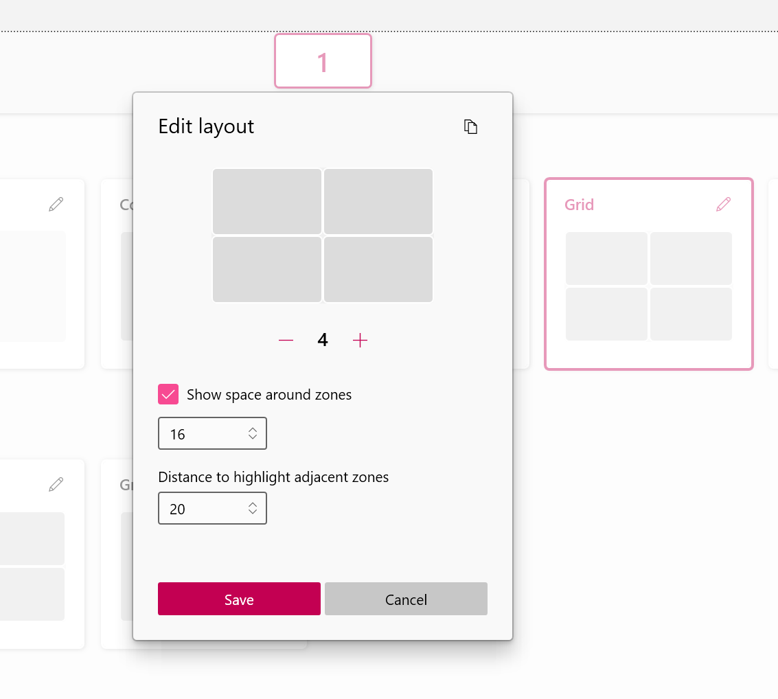 [FZ Editor] Add Show spaces around zones in canvas layout · Issue