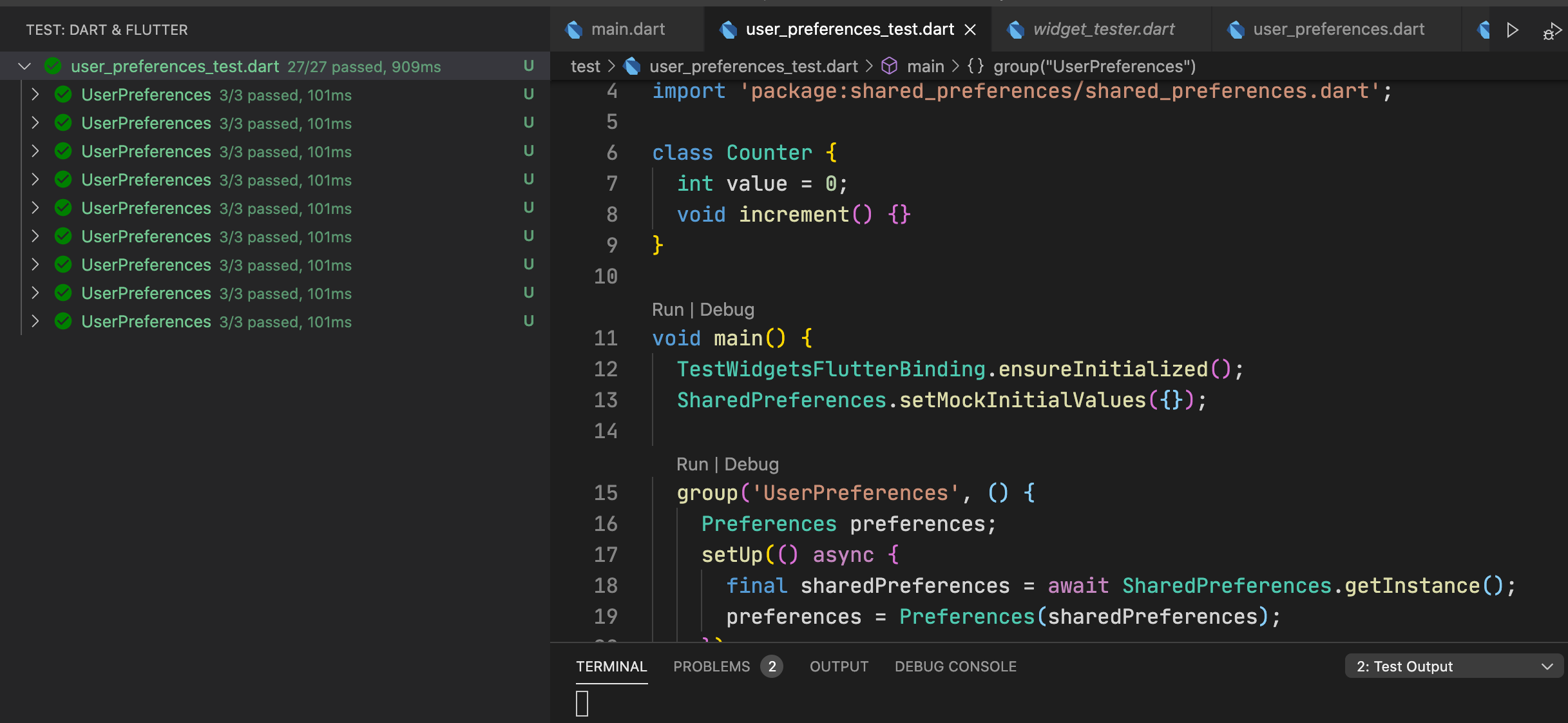 Test Tree shows duplicate nodes after running tests multiple times ...