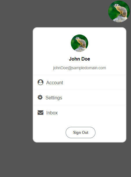 GitHub - m-mashhood-alam/Simple-Account-Dropdown: Simple and elegant ...