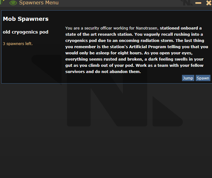 Mob spawner buttons are broken (again?) · Issue #10797 · ParadiseSS13 ...
