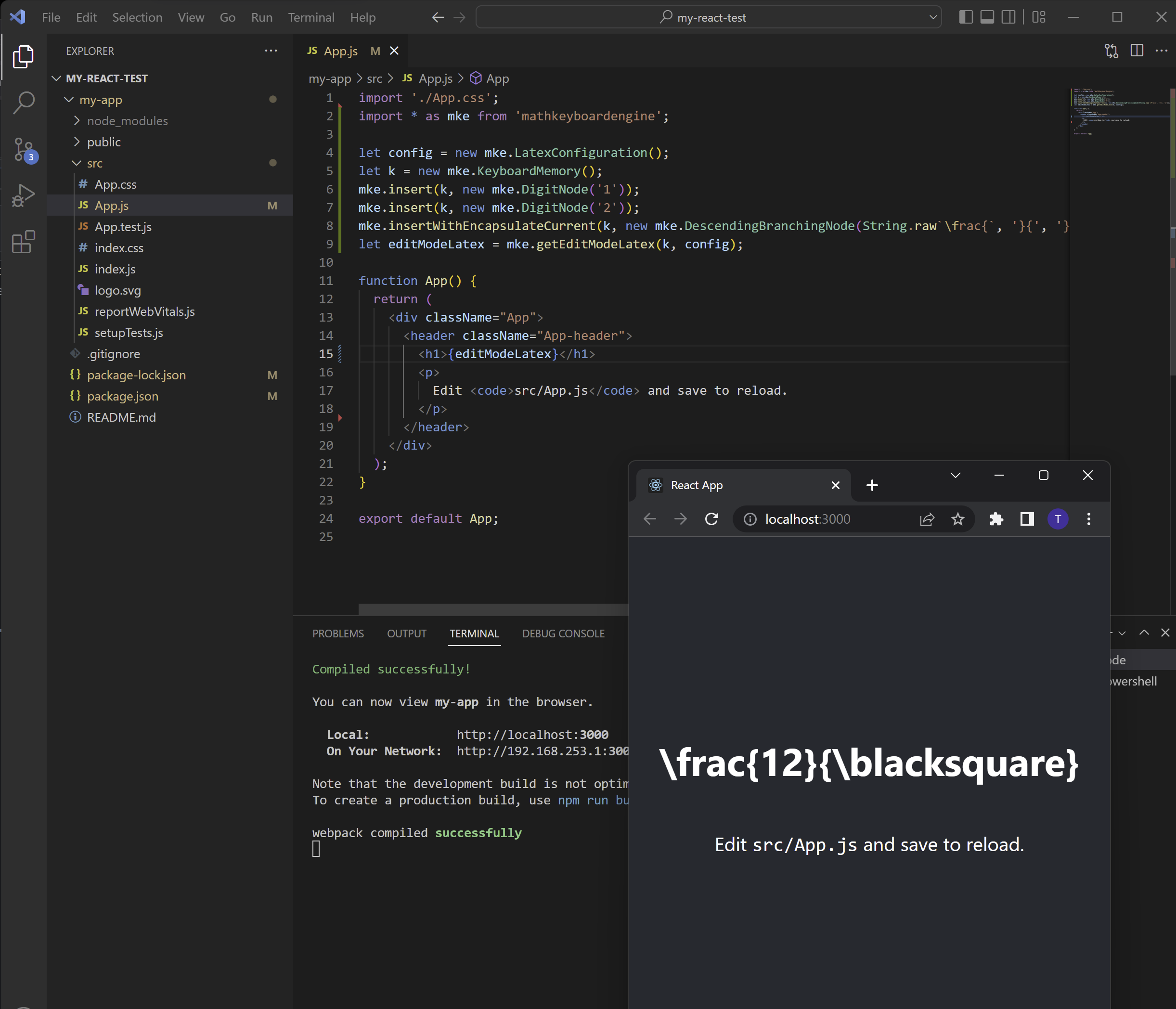 React wrapper · MathKeyboardEngine MathKeyboardEngine · Discussion #2 ...
