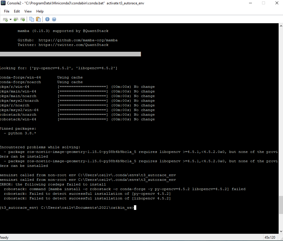 Turtlebot3 Autorace Windows -errors when building · Issue #169 ...