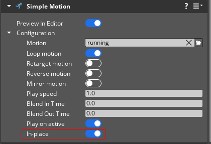 [Animation] inPlace function in the animation module is invalid, and ...