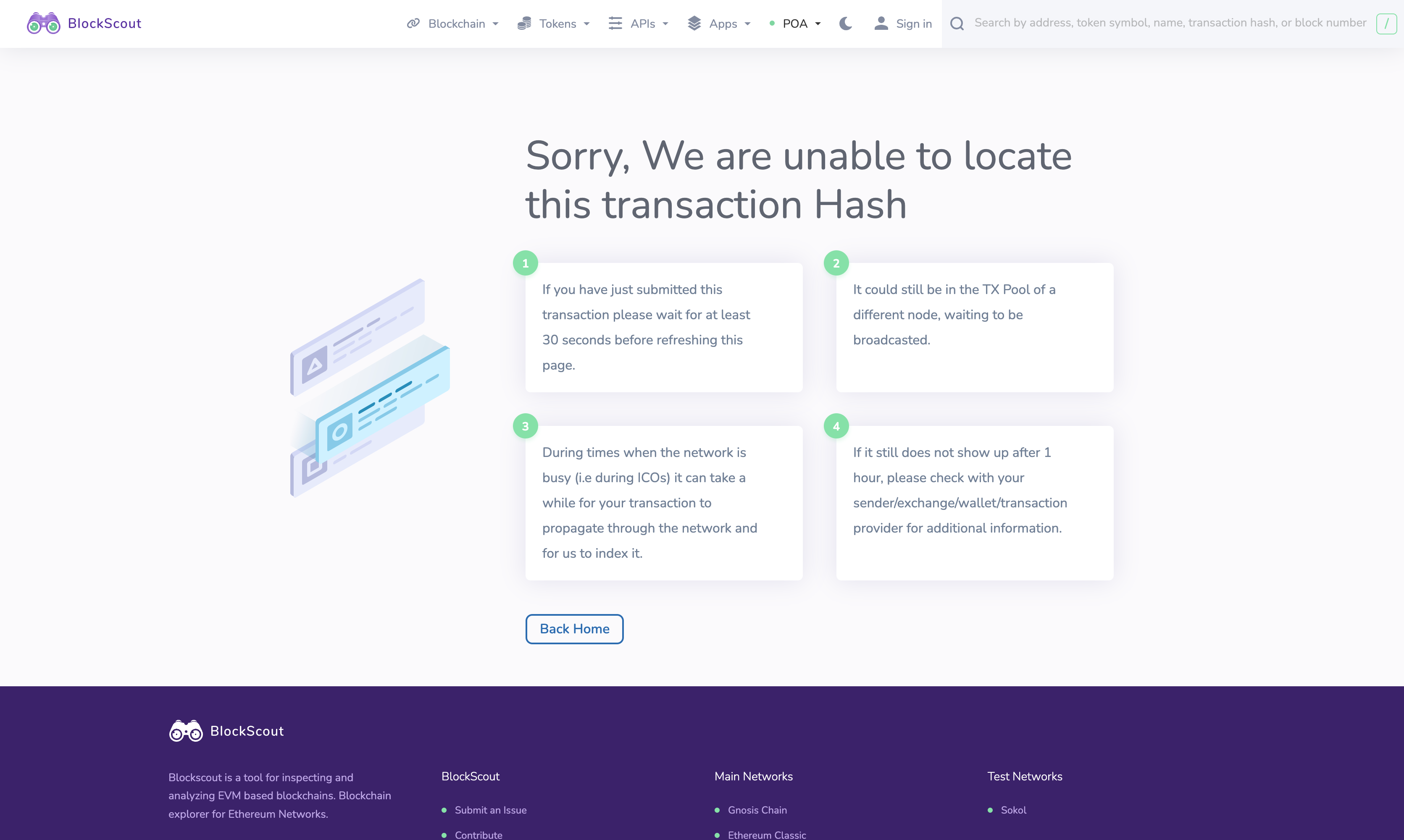 Update error pages by sl1depengwyn · Pull Request #6433 · blockscout ...