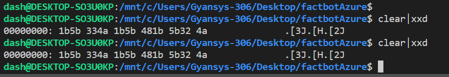 clear command - Windows Terminal in VSCode · Issue #1291 · microsoft ...