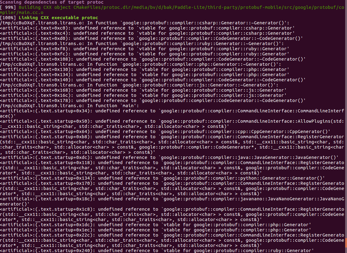 编译rknpu版本paddlelite遇到问题 · Issue #4115 · PaddlePaddle/Paddle-Lite · GitHub