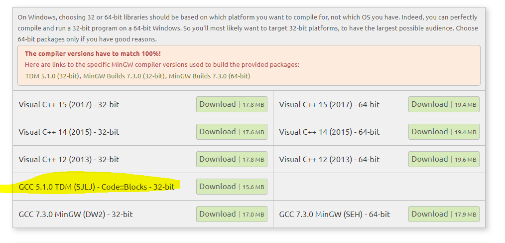 TÉLÉCHARGER CODE BLOCKS 16.01 AVEC COMPILATEUR