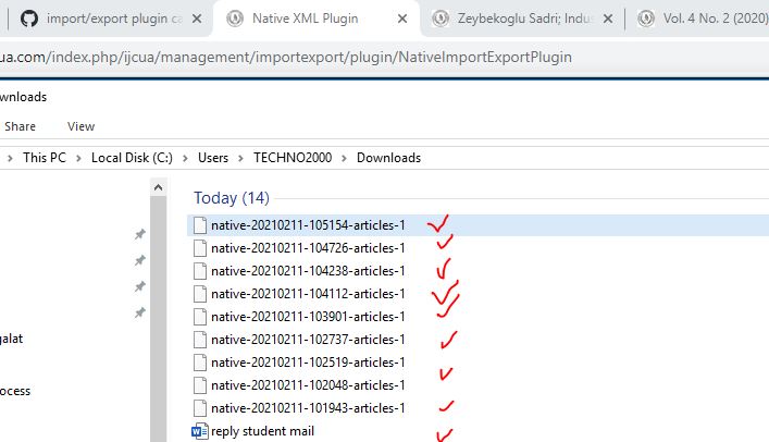 import/export plugin can not export the specific issues because there ...