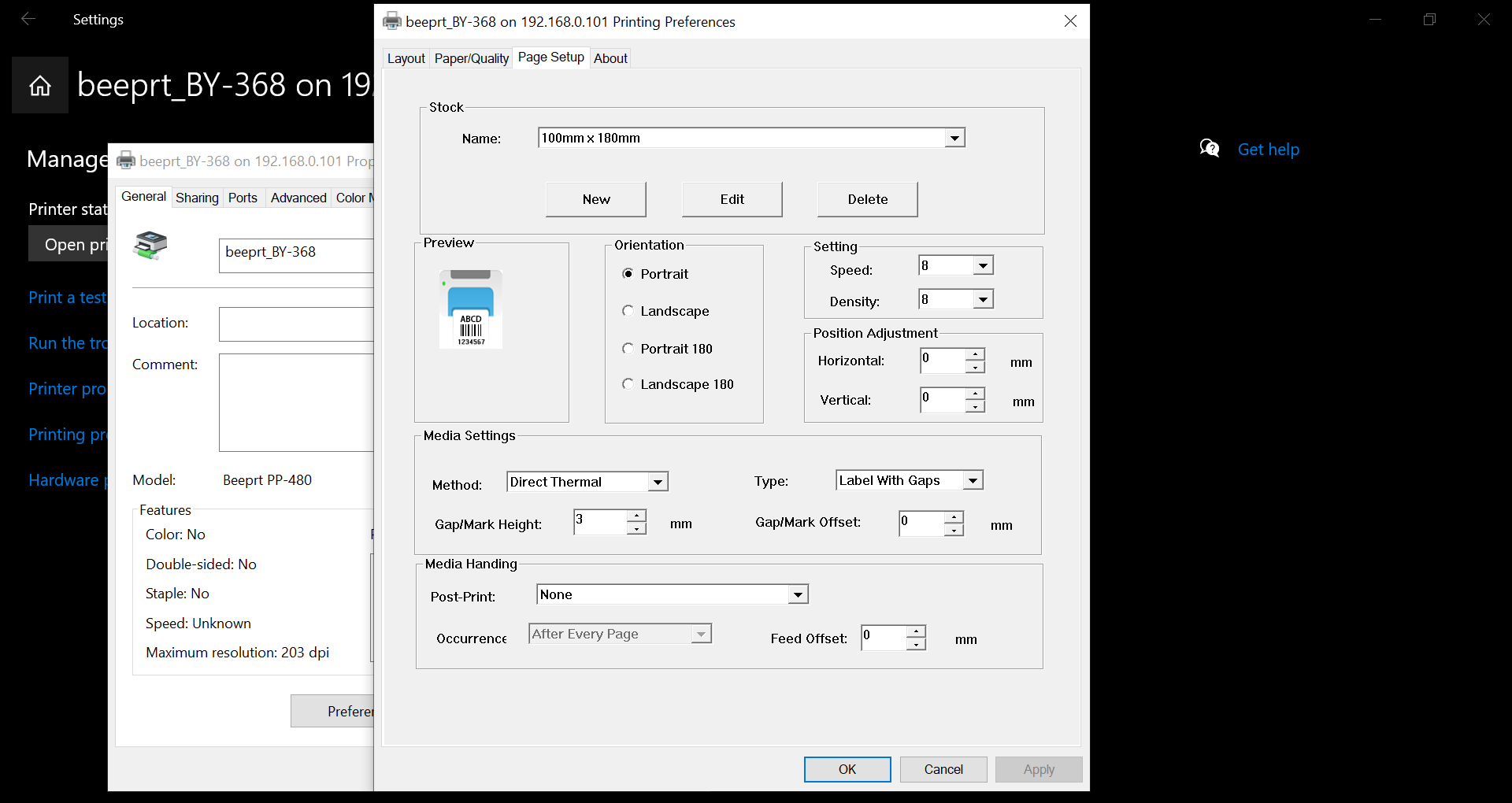 GitHub hvbon2010/setup_beeprt_thermal_printer_server