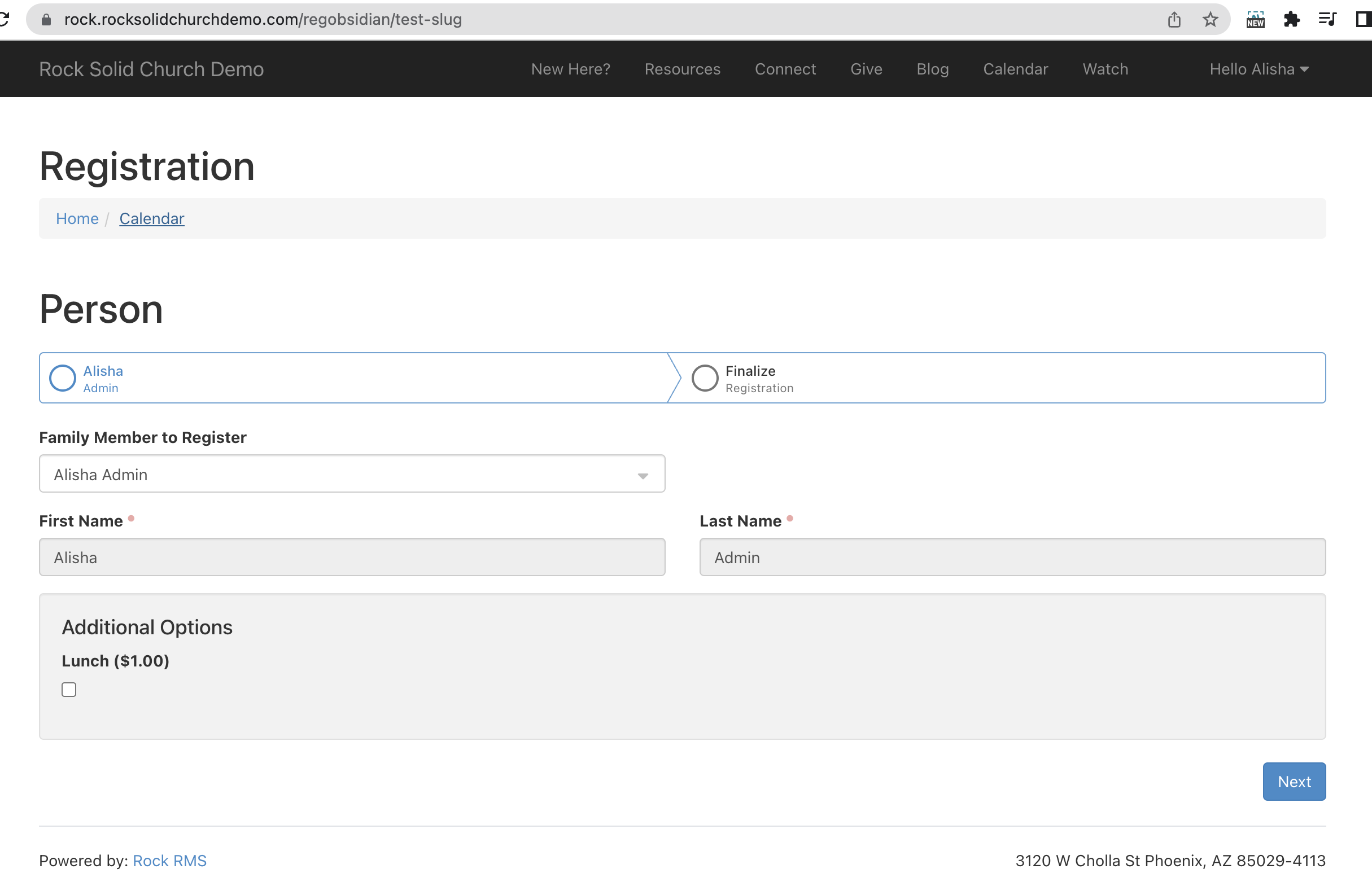Obsidian Registration Block - External Payment Breaks Group Linkage ...