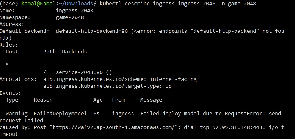 ingress-error-private-nodes