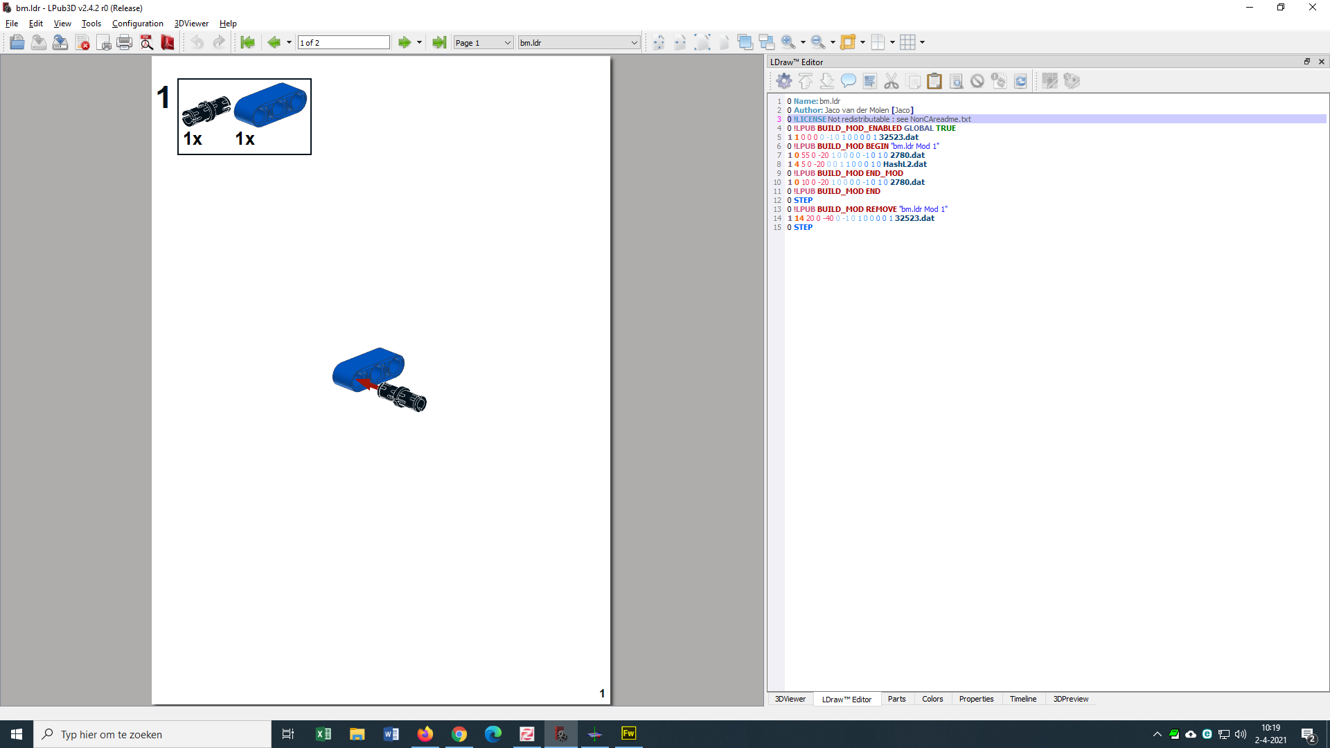 Build mods don't work properly · Issue #520 · trevorsandy/lpub3d · GitHub