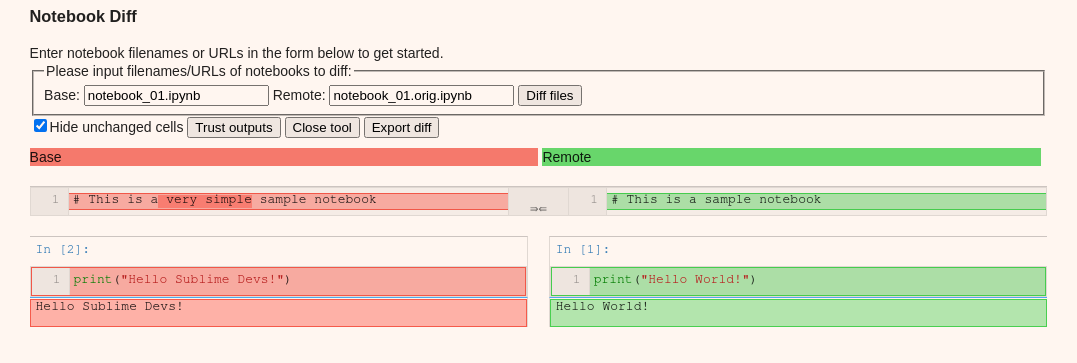 Support for Jupyter Notebooks (diff / merge) · Issue #1189 · sublimehq ...