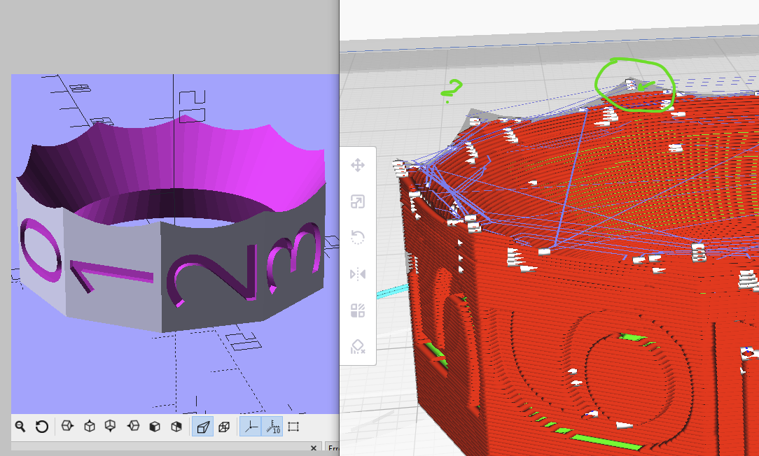 Slicer is creating tiny floating unprintable spikes · Issue #13406 ...