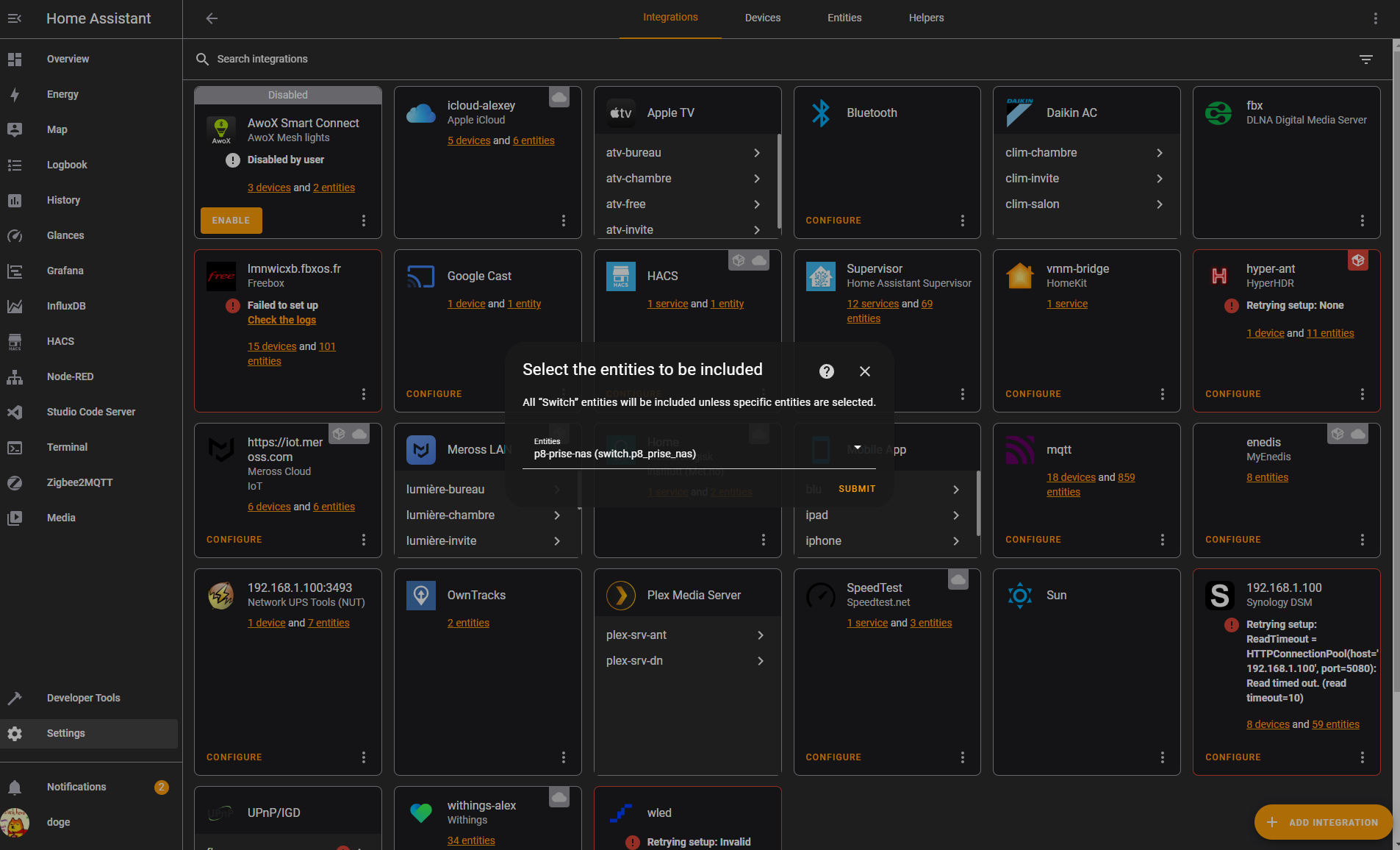Error handling request · Issue #76298 · home-assistant/core · GitHub