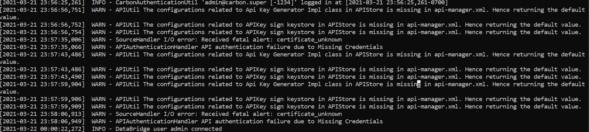 API KEY not working as expected · Issue #10396 · wso2/product-apim · GitHub