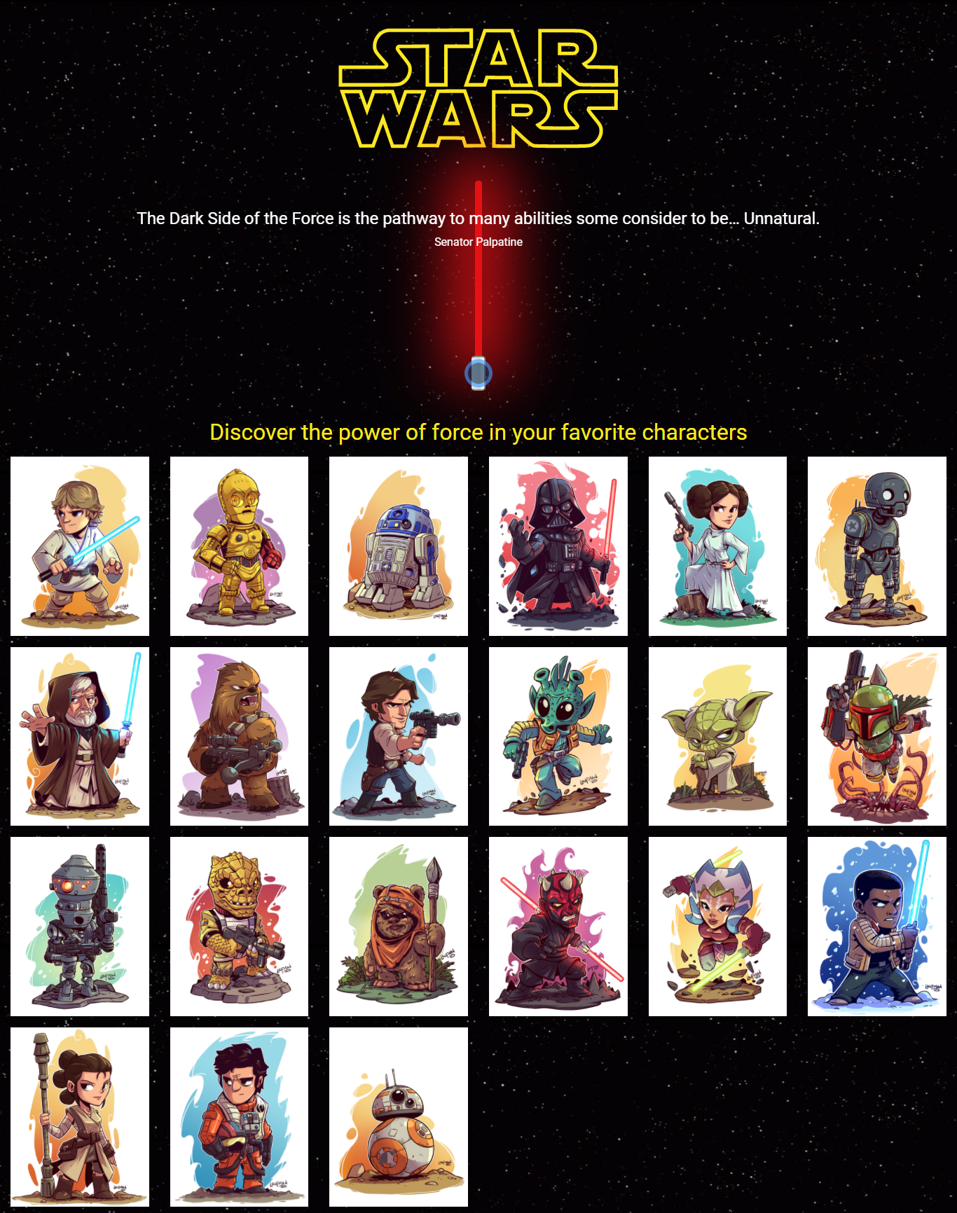 SWAPI (The Stars Wars API)