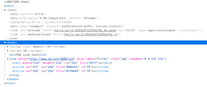 SVG does not render · Issue #488 · sycamore-rs/sycamore · GitHub