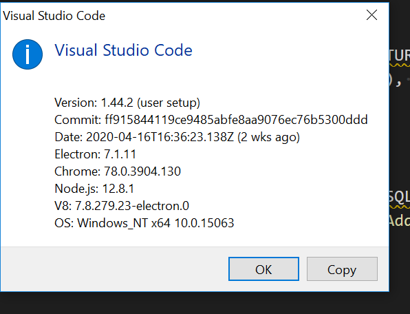 Failed to rebuild native modules · Issue #16 · ibmdb/vscode-extension ...