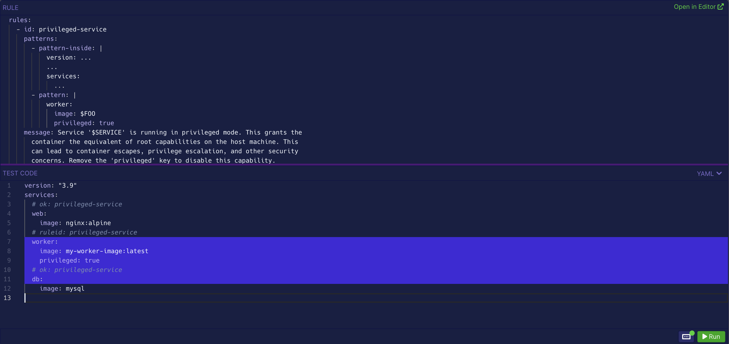 Yaml Incorrect Matching Issue 5607 Semgrep Semgrep Github Yaml Incorrect Matching Issue 5607 Semgrep Semgrep Github