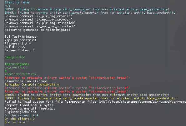 Getglobalint On Client Returning 0 Issue 3977 Facepunch Garrysmod Issues Github