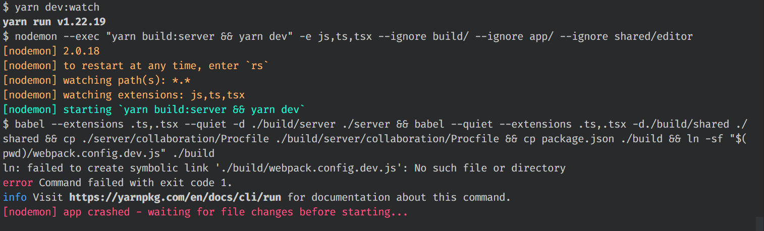 Local Development: I can't even properly run this project on my local ...