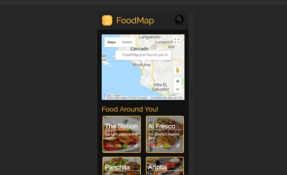 GitHub - annygutierrez/foodMap: Food Map is an app that allows its ...