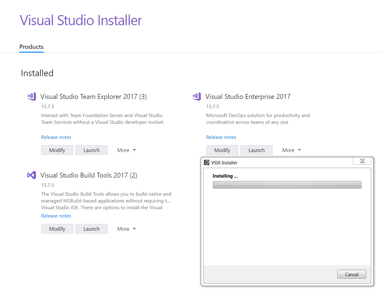 Unable to install Blazor Extension Windows / Visual Studio 15.7.4 and ...