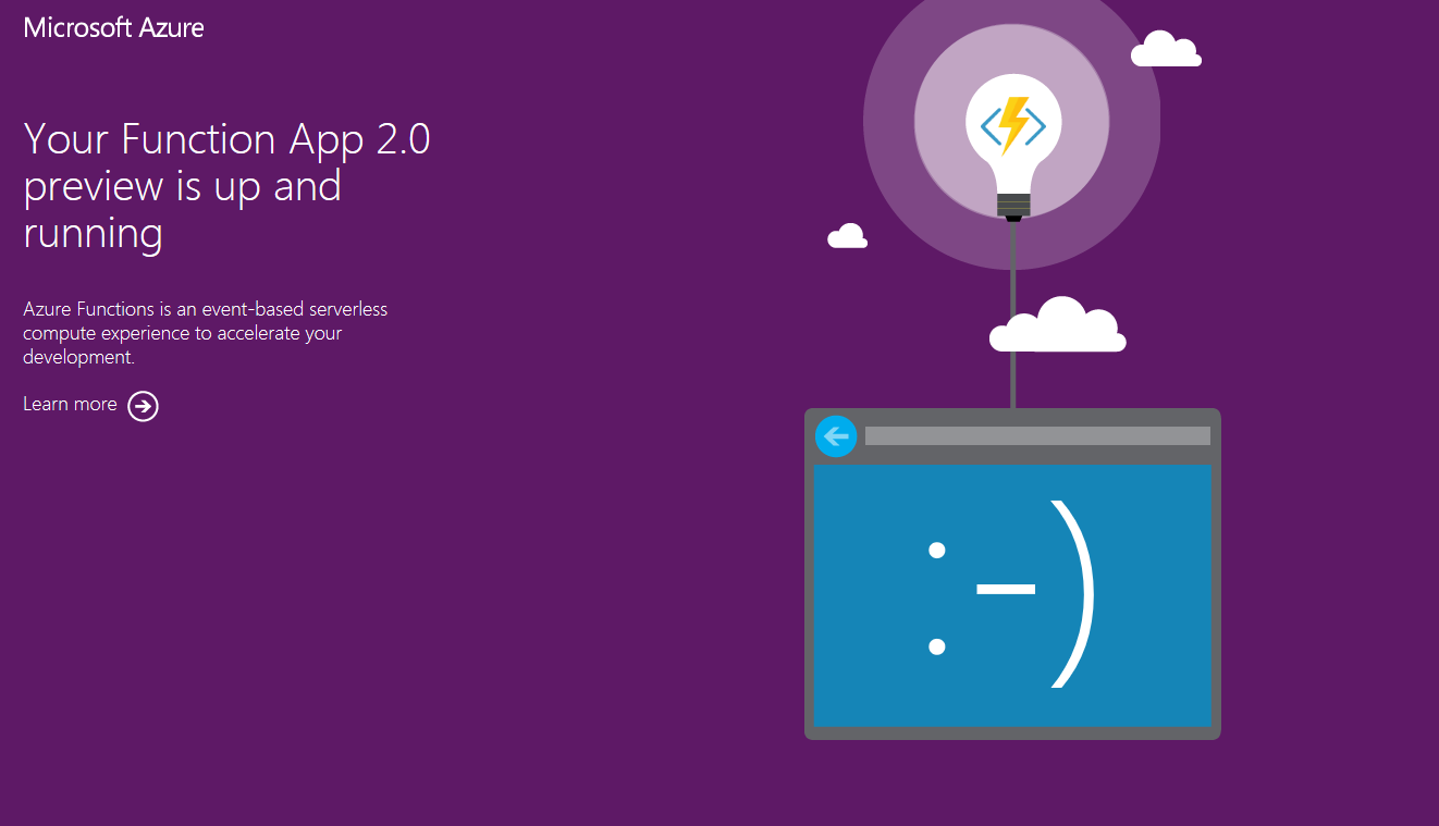 Test your function in azure steps incorrect. · Issue #6297 ...