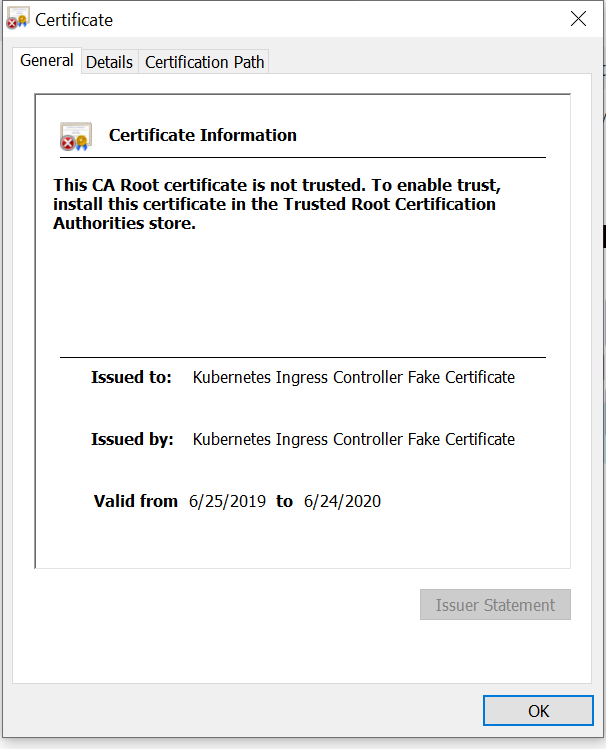 failed to convert certificate chain PEM to DER error on ingress · Issue