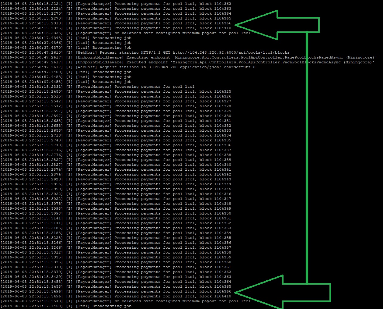 Litecoin testnet 100% orphaned blocks · Issue #649 · oliverw/miningcore