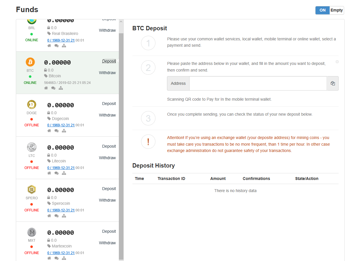 Wallets always offline · Issue 19 · pankaj9310/graviexpeatio · GitHub