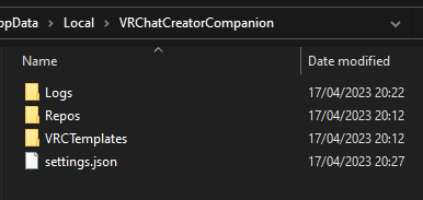 [BUG] [2.1.0] Settings Template button could not find Templates folder ...