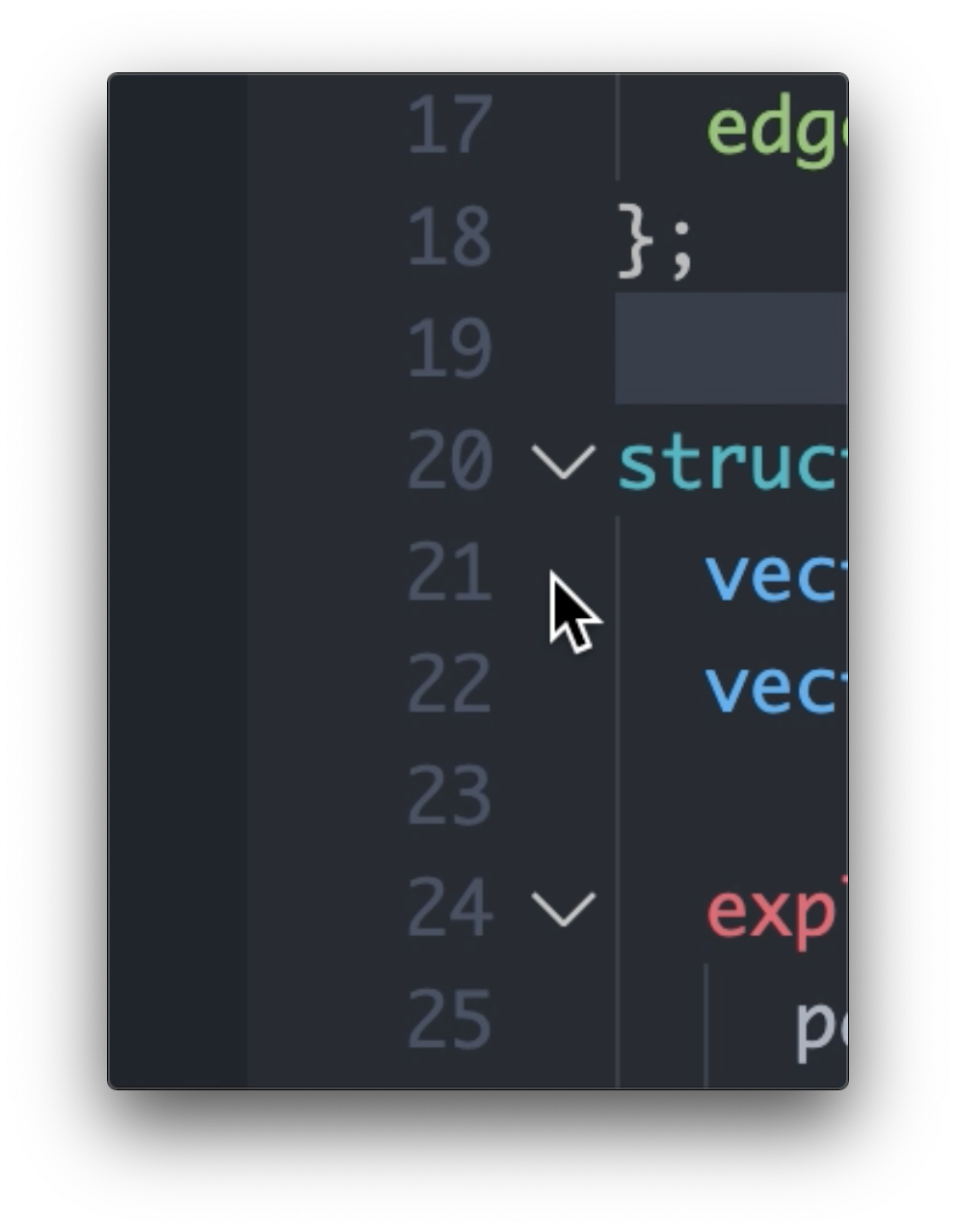 Blurry flipped cursor on line number · Issue #85176 · microsoft/vscode ...