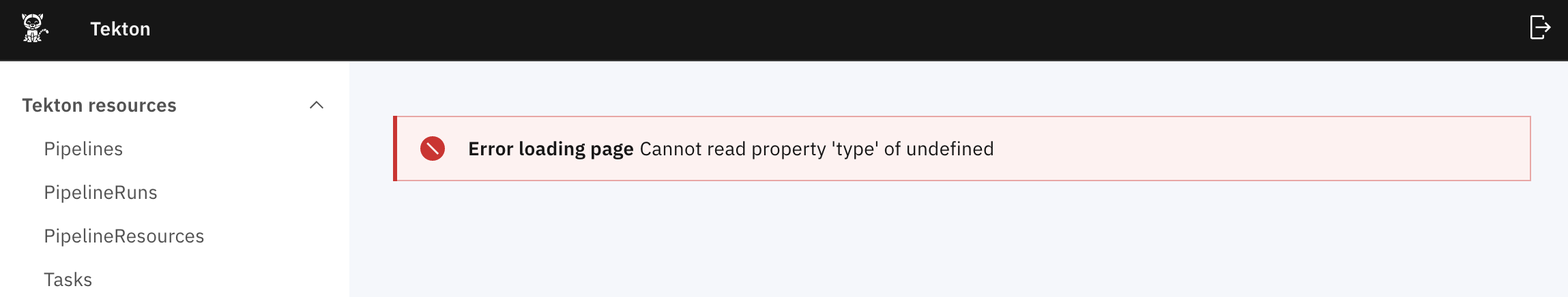 Clicking on service account brings up error · Issue #981 · tektoncd ...