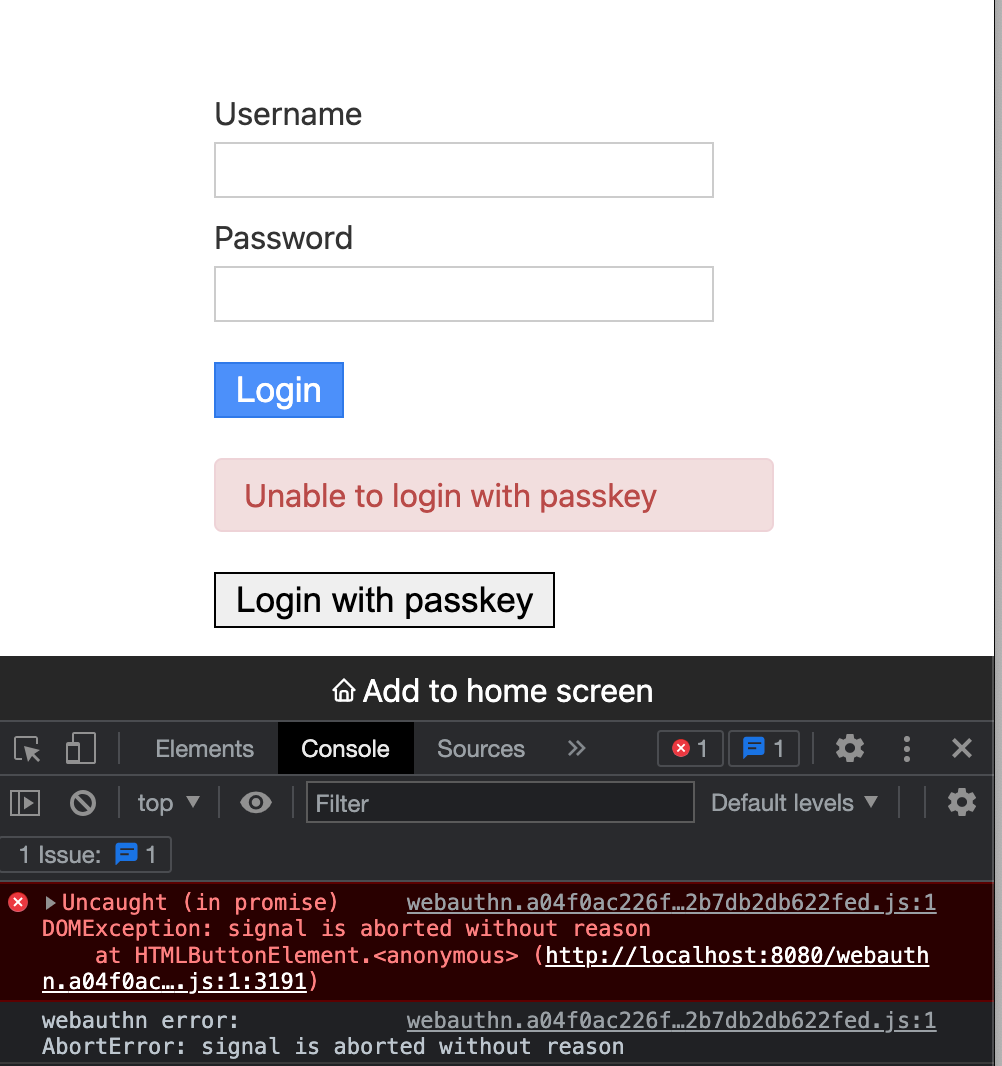 WebAuthn / passkey login support by daveatx · Pull Request 1618 · miniflux/v2 · GitHub
