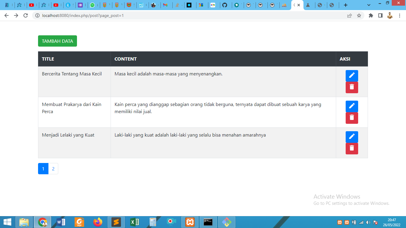 GitHub - wahyumustajib69/crud-ci4: Memebuat CRUD dengan codeigniter 4