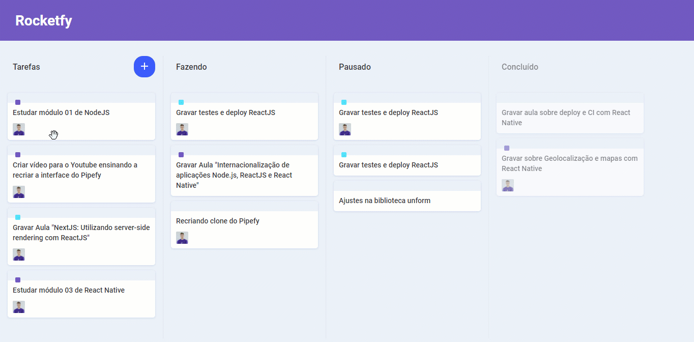 GitHub - AlcantaraBruno/Rocketfy: Rocketfy is a UI project in React JS ...