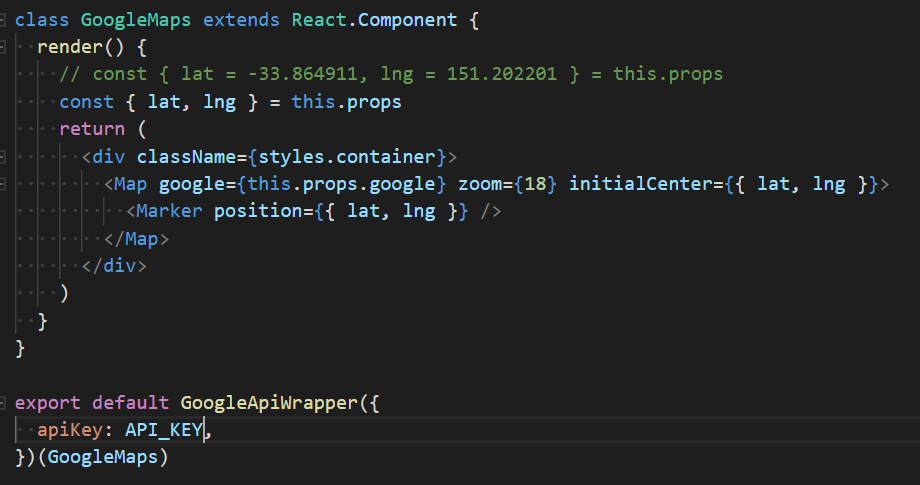 Can't change center of the map · Issue #579 · google-map-react/google ...