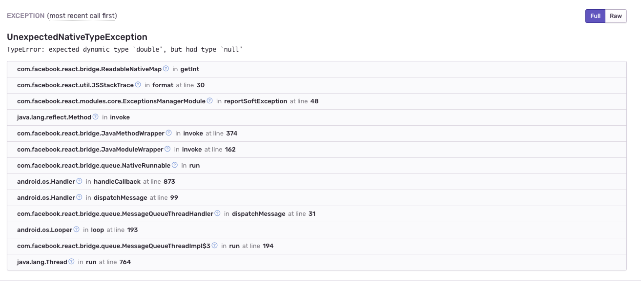 Android not tracing JS errors in Release build. · Issue #595 ...