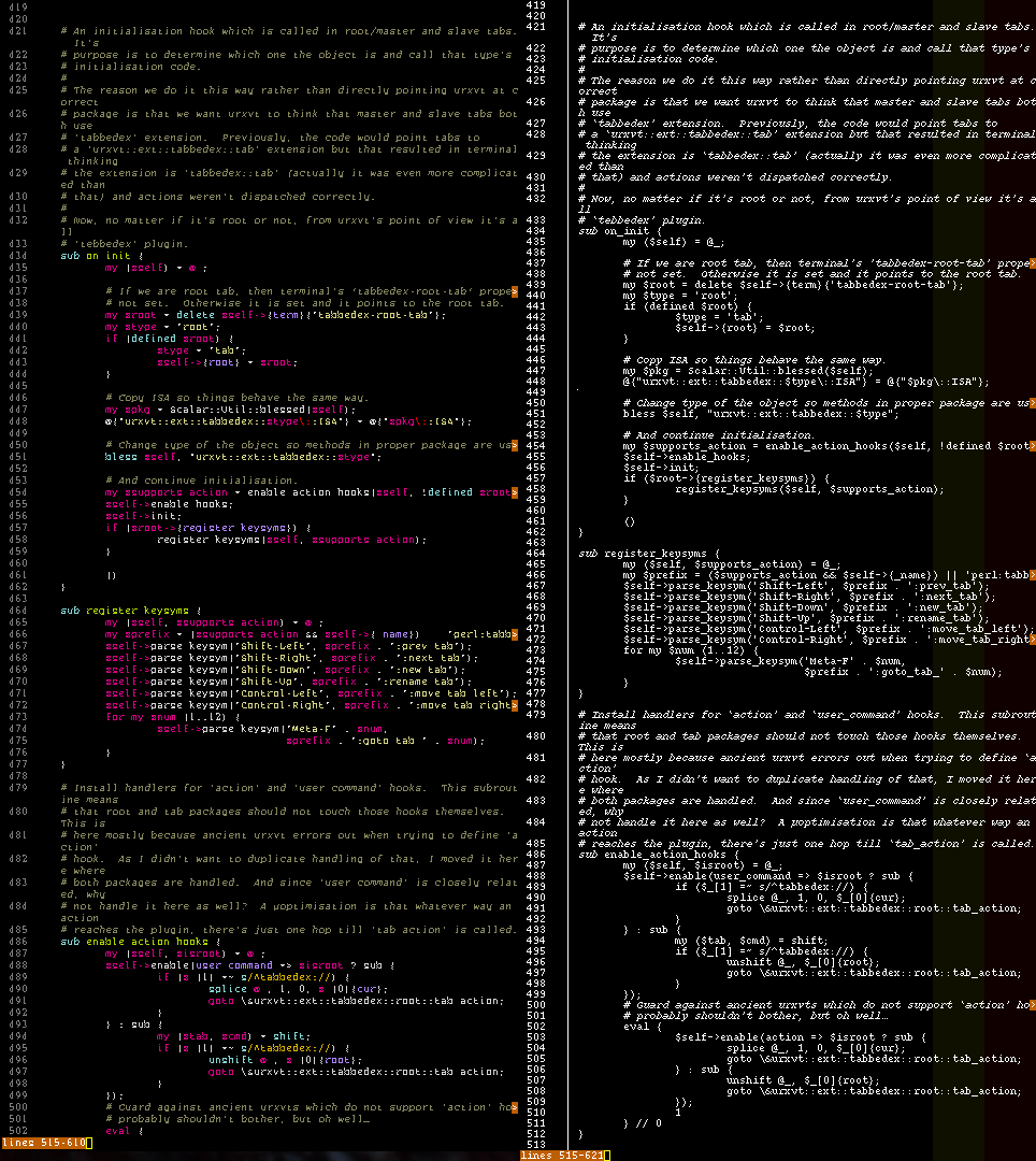 Colours don’t work properly on rxvtunicode · Issue 195 · sharkdp/bat