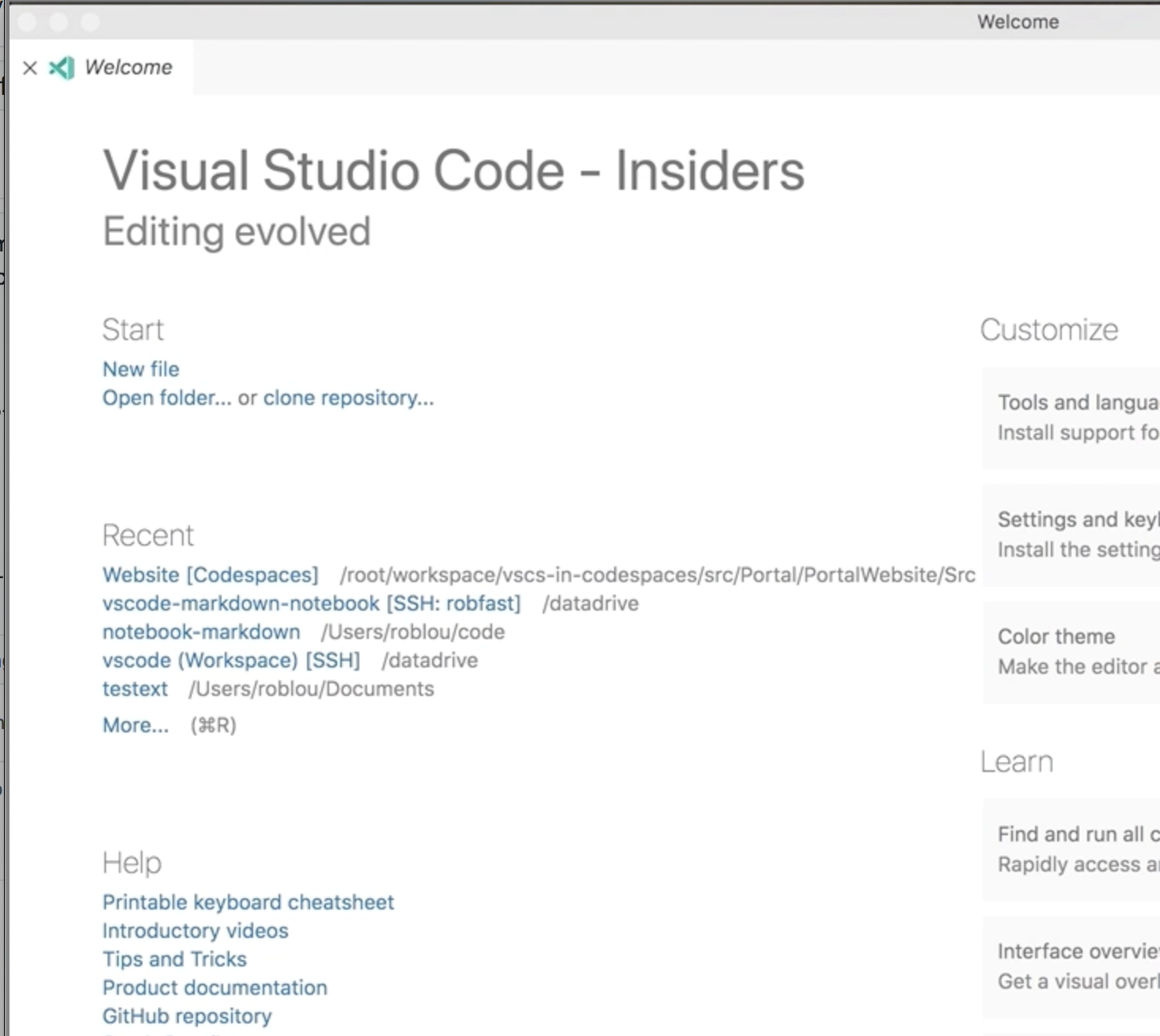 Welcome page shifts as it is rendered · Issue #117628 · microsoft ...