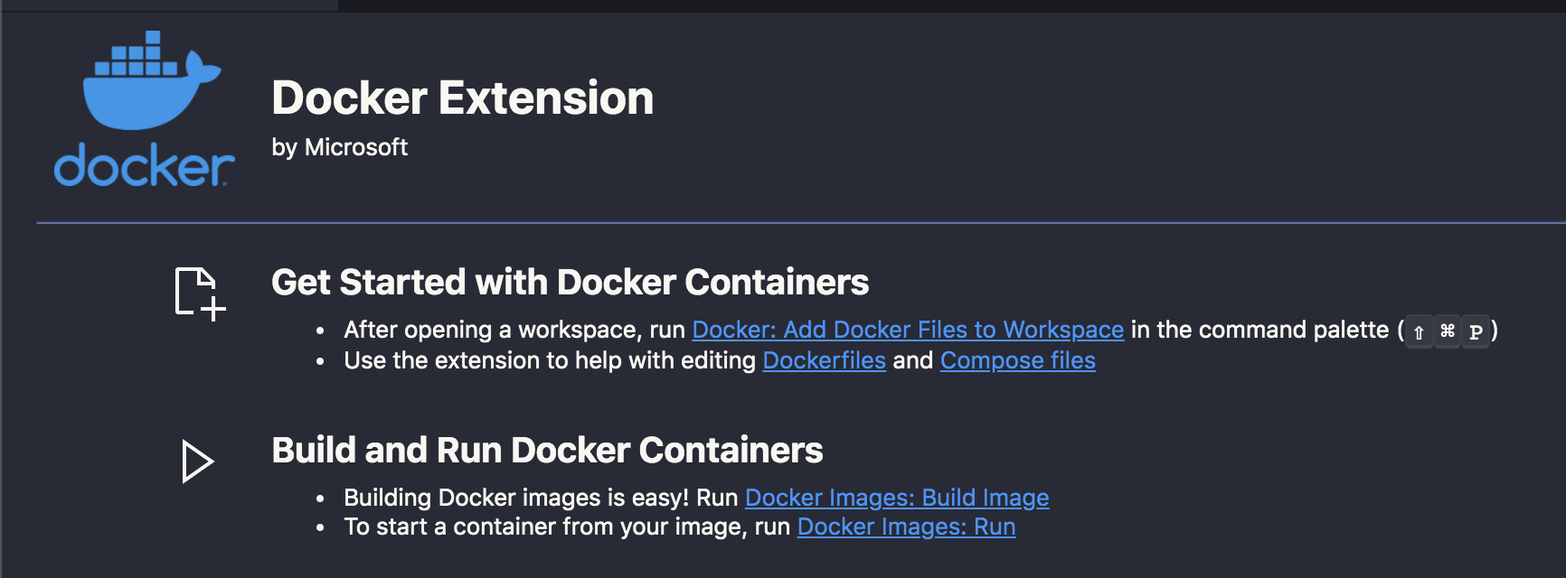 Docker page showed up randomly · Issue #2780 · microsoft/vscode-docker ...