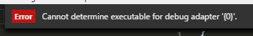 Unlocalized message with misconfigured debug adapter · Issue #33452 ...